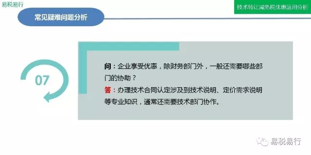 技术转让减免税优惠分析(下篇)